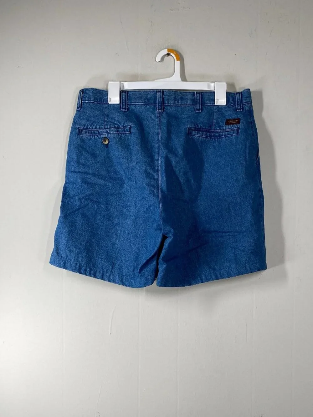 Timbercreek by Wrangler Denim Chino Shorts Men's 34 High Rise Blue Casual